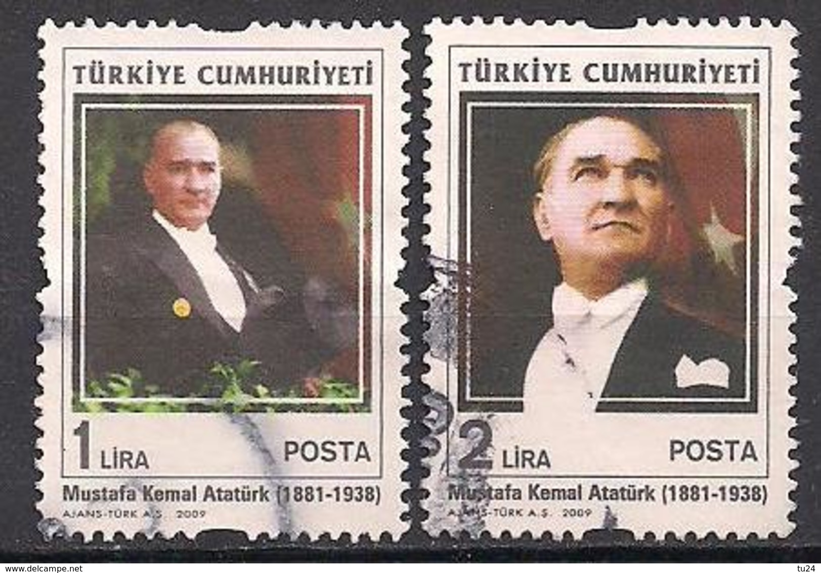 Türkei  (2009)  Mi.Nr.  3757 + 3758  Gest. / Used  (11ff47) - Gebraucht