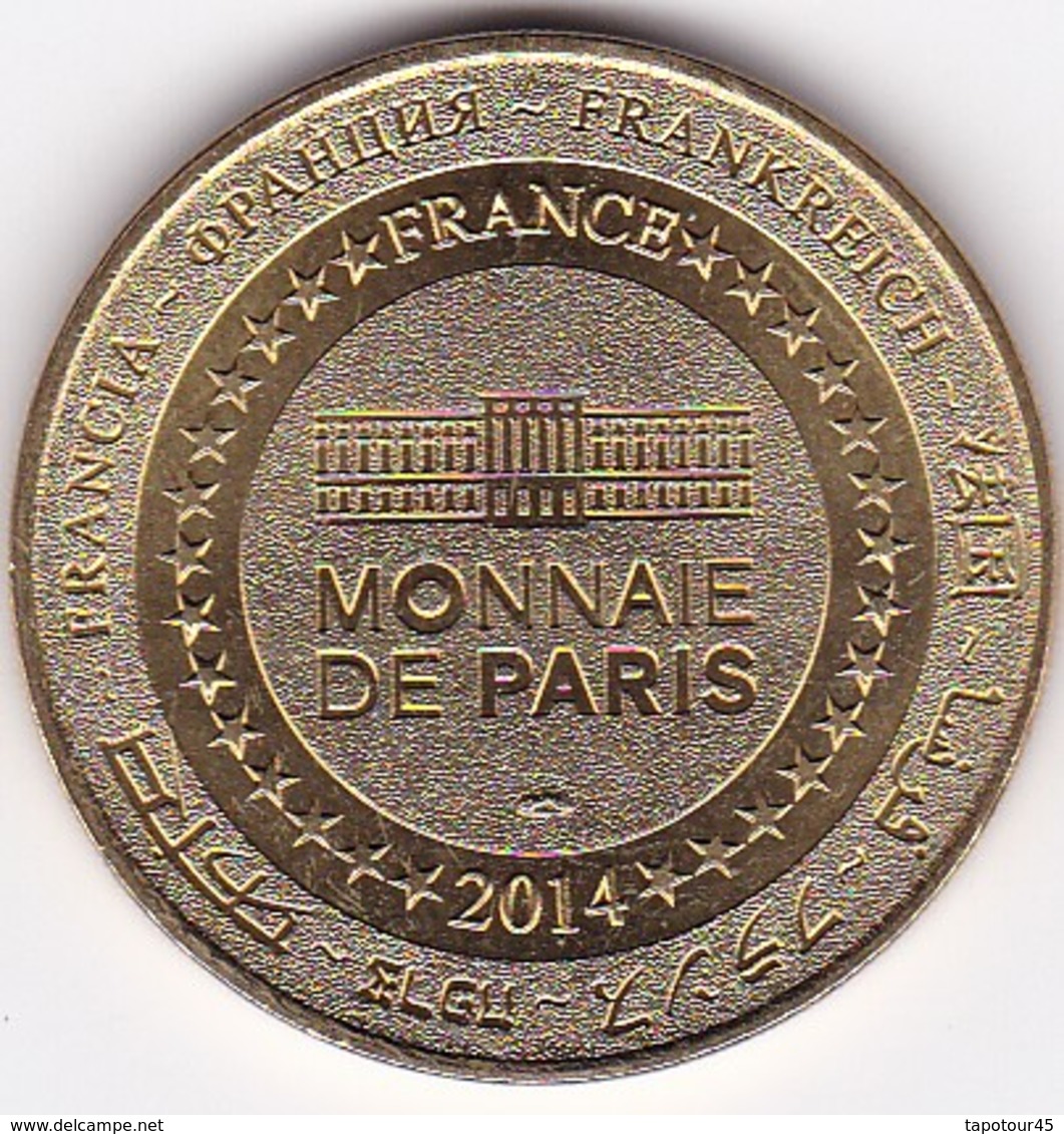 Médaille Souvenir Ou Touristique > Falaise Château De Guillaume Le Conquérant > Dia. 34 Mm - 2014