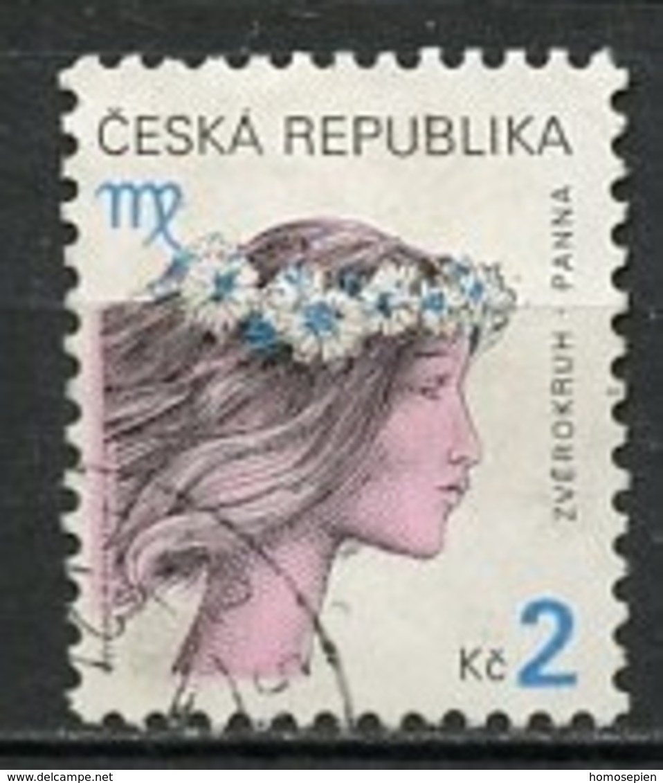 Tchéquie - Tschechien - Czech 2000 Y&T N°246 - Michel N°257 (o) - 2k Vierge - Gebraucht