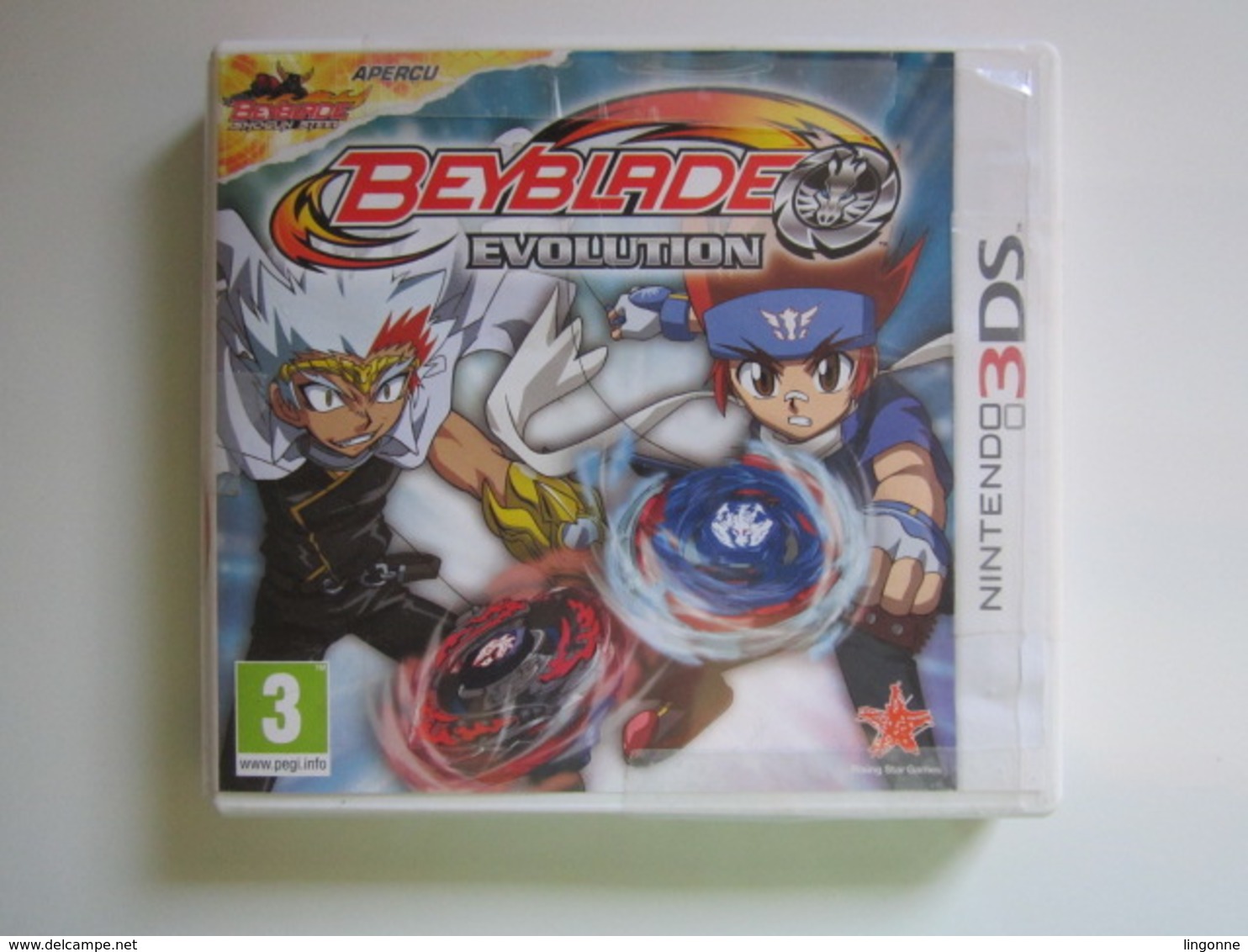 Cartouche De Jeu "Beyblade Evolution Nintendo 3 DS" Scotch Sur Boite - Nintendo 3DS