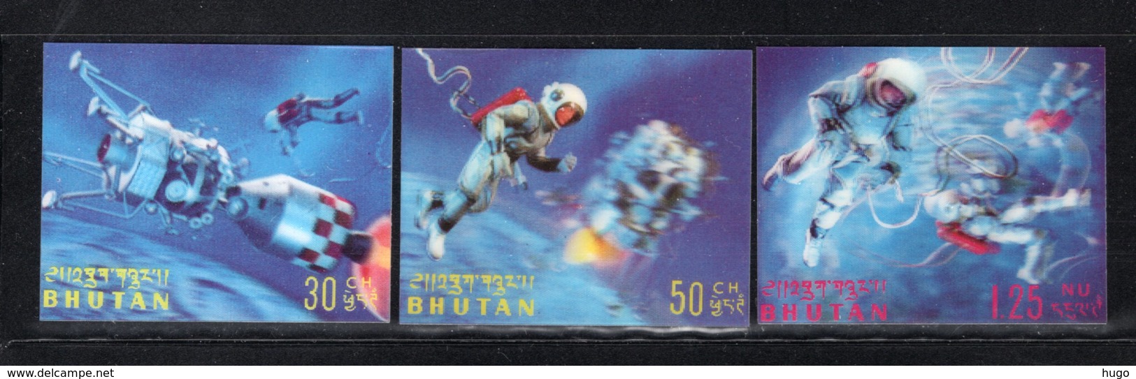 BHUTAN Yt. 140/142 MH* 1967 - Bhoutan