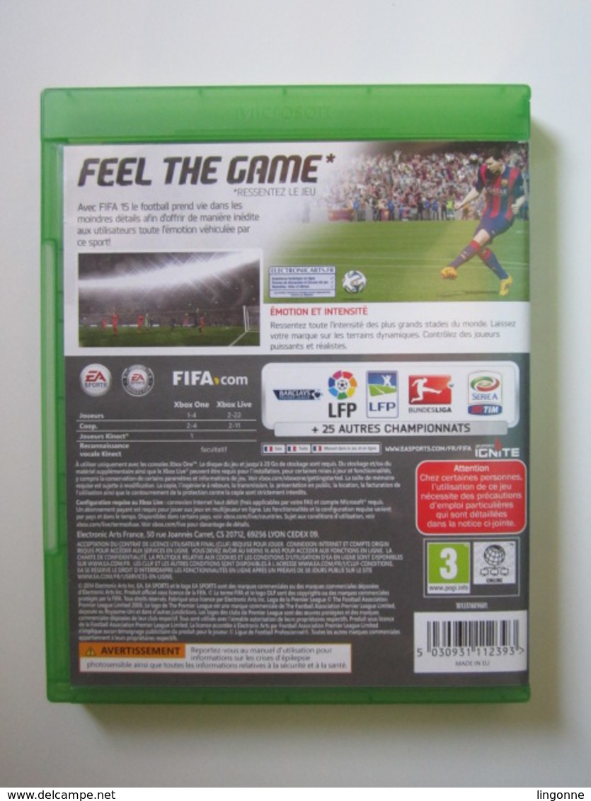 Jeu XBox One FIFA 15 - Xbox One