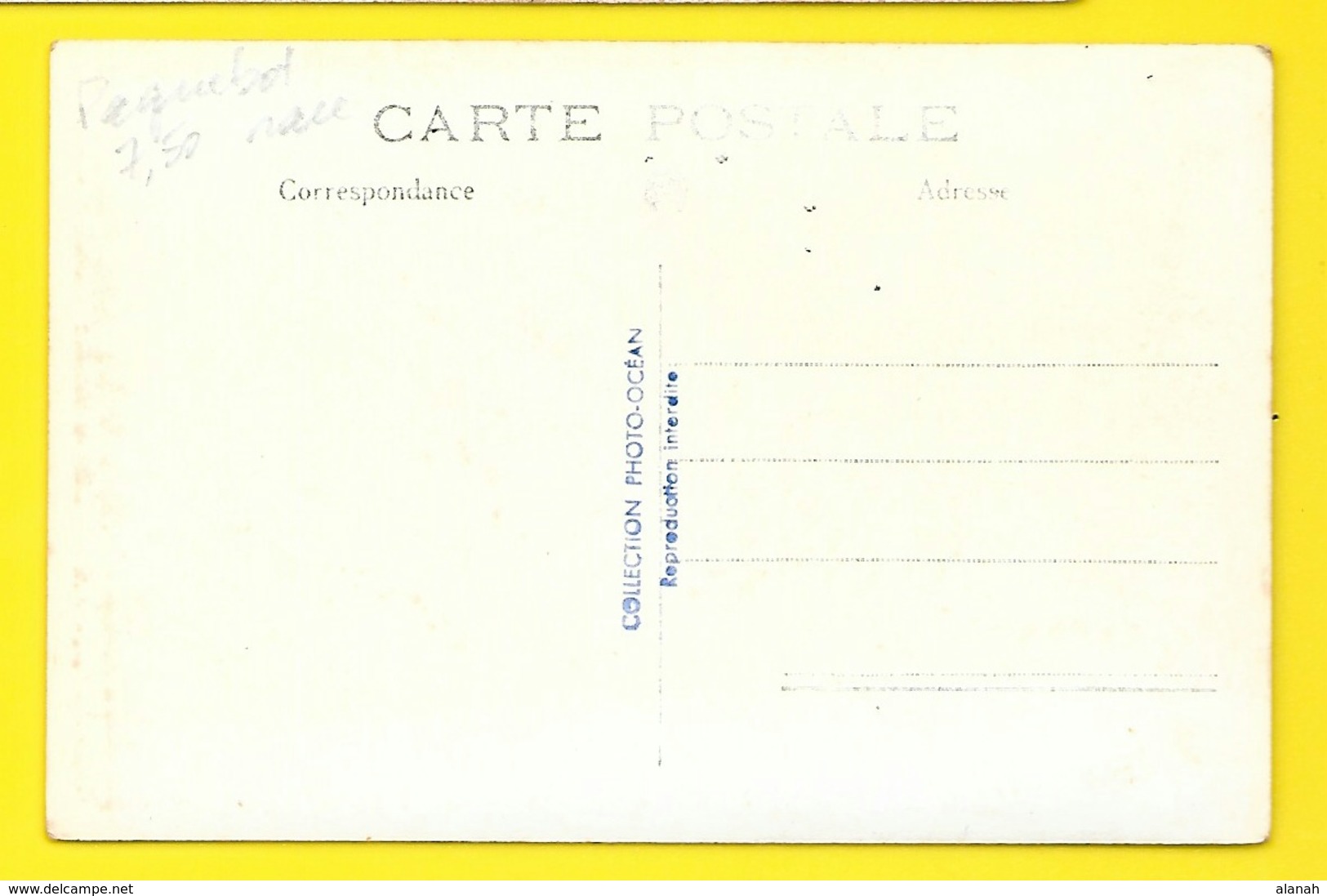Carte Photo Rare Du Paquebot "FOUCAULD" Dans Golfe De Gascogne 1934 (Photo-Océan) - Paquebots