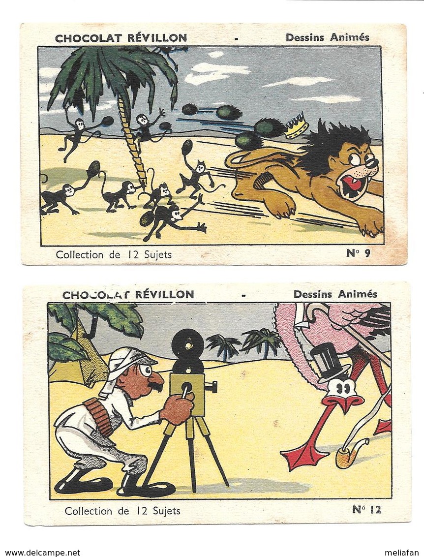 BV31 - CHROMOS CHOCOALT REVILLON - DESSINS AMIMES - WALT DISNEY - Altri & Non Classificati