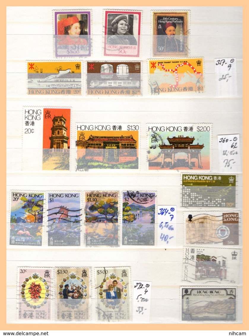 Collection Hong Kong 11 SCANS classics high value forte cote