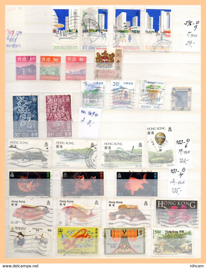 Collection Hong Kong 11 SCANS classics high value forte cote