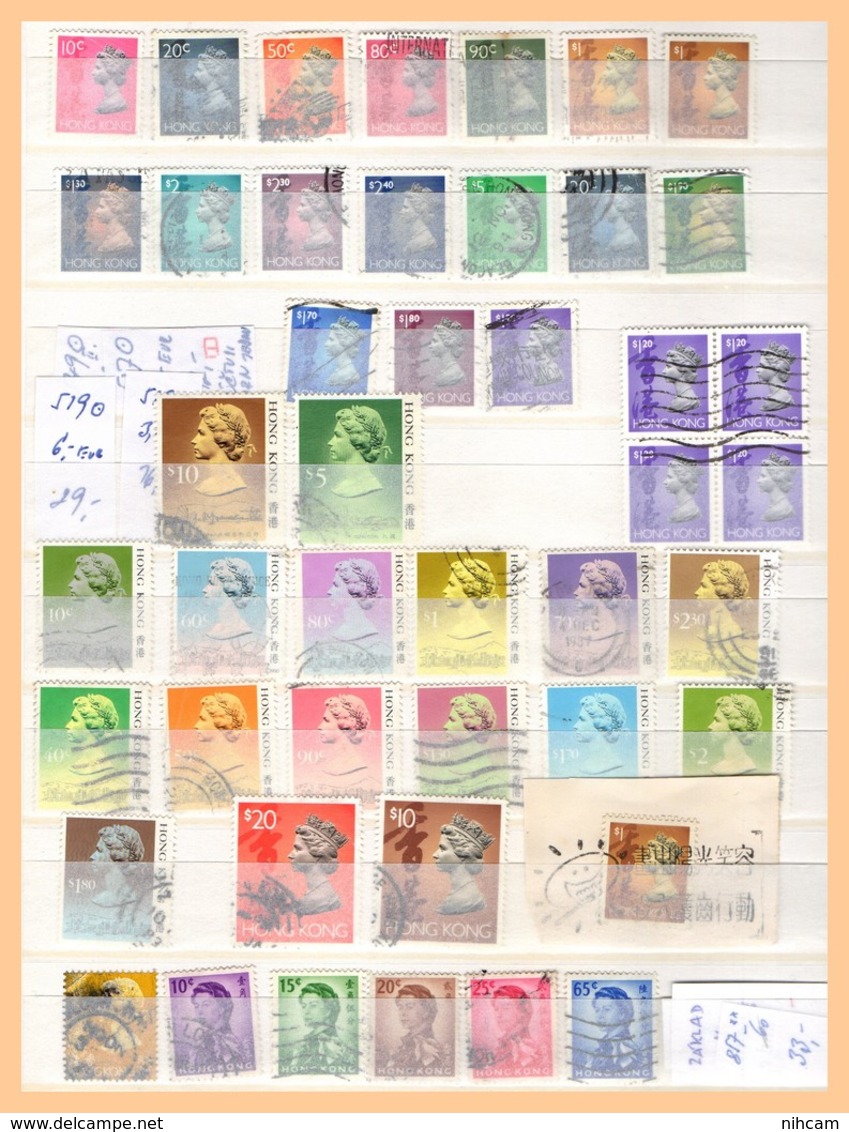 Collection Hong Kong 11 SCANS classics high value forte cote