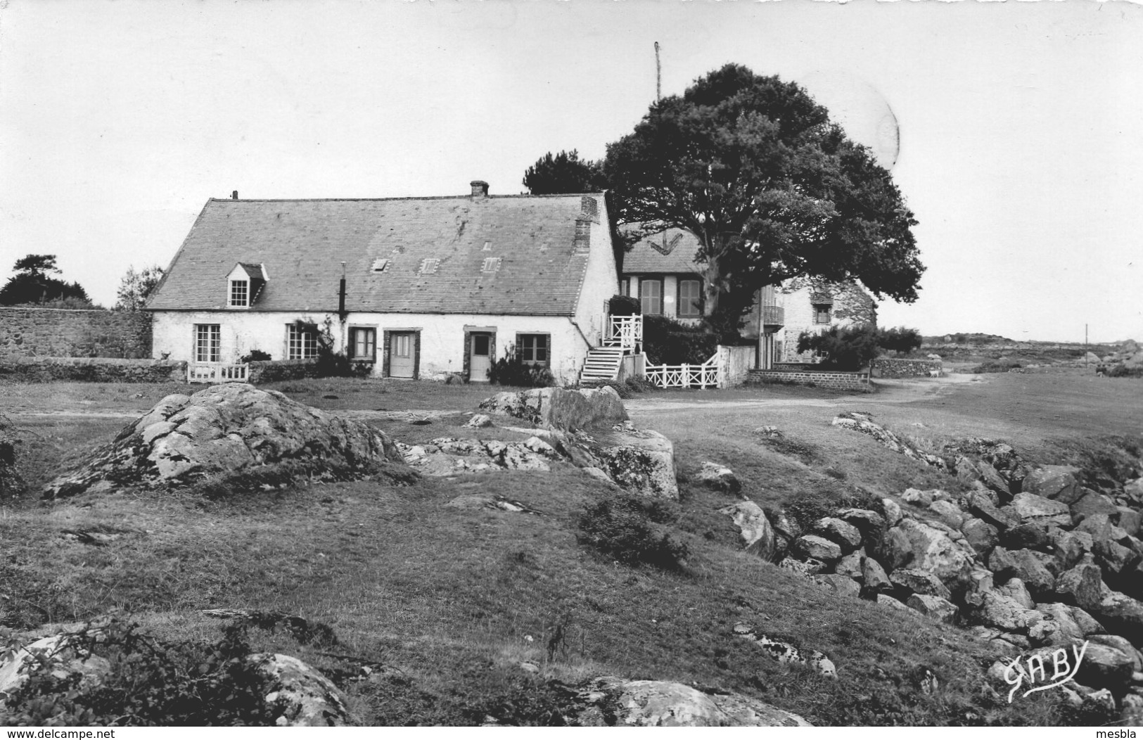 CPSM -  ILES  CHAUSEY (50)   Vue Sur Un Groupe De Villas - Granville