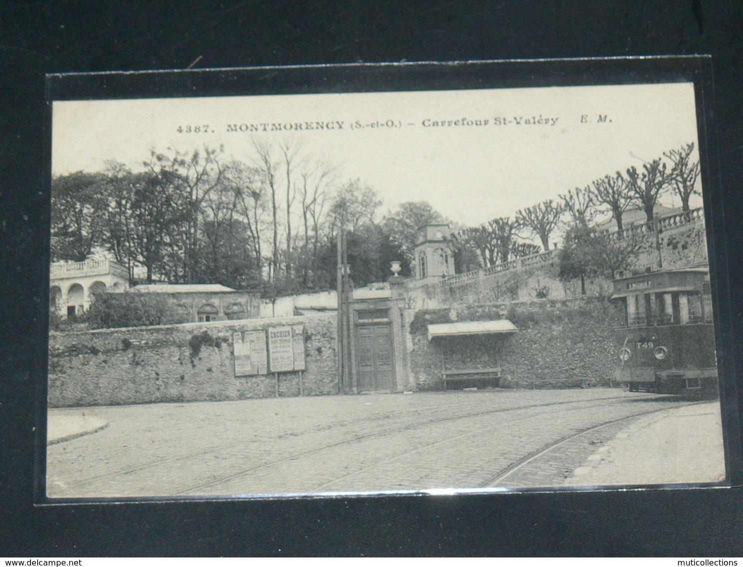 MONTMORENCY    1910 /    VUE  RUE & TRAMWAY   ....   / CIRC /  EDITION - Montmorency