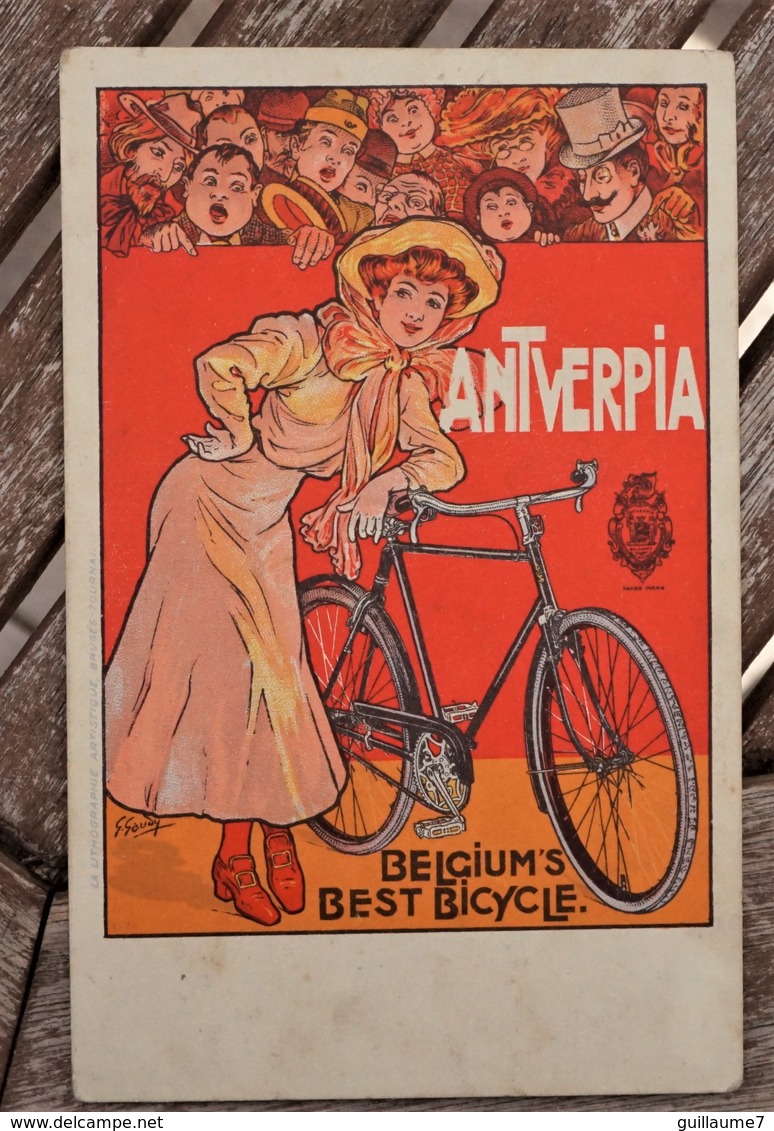 CPA - Cycle ANTWERPIA - Belgium's Best Bicycle - Publicité