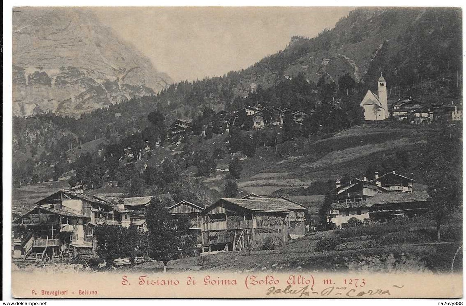 Belluno - San Tiziano Di Goima (Zoldo Alto). - Belluno