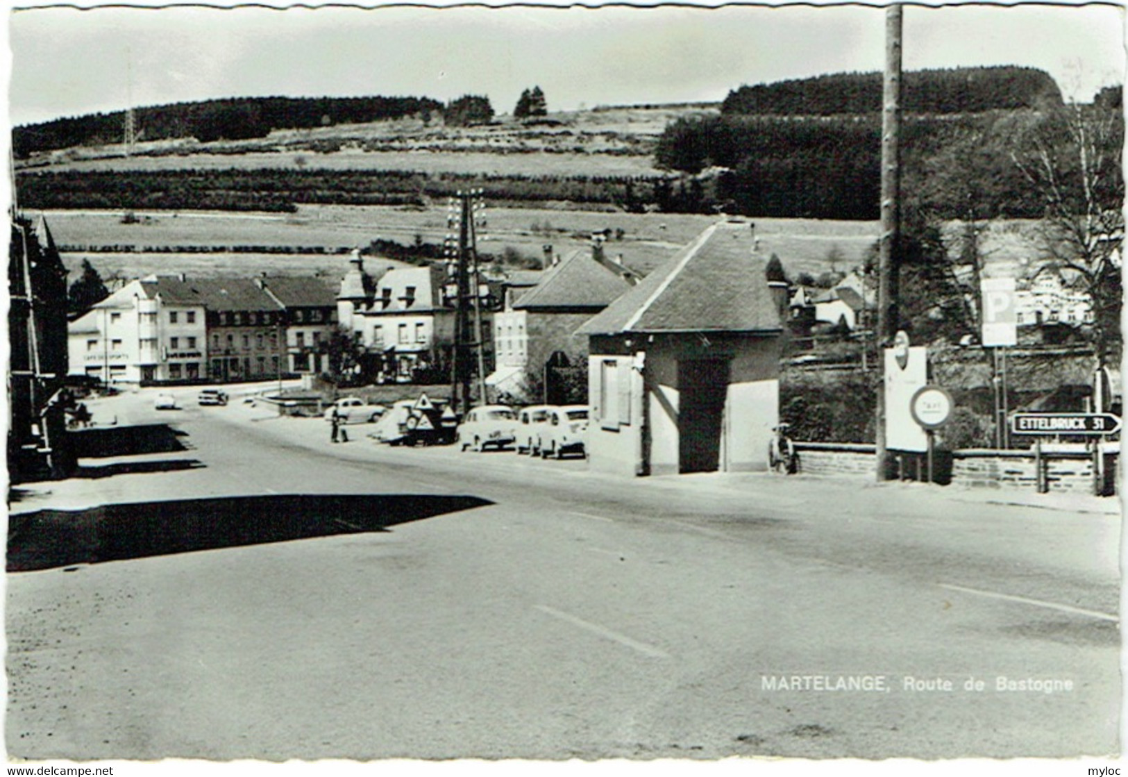 Martelange. Route De Bastogne. Taxe. - Martelange