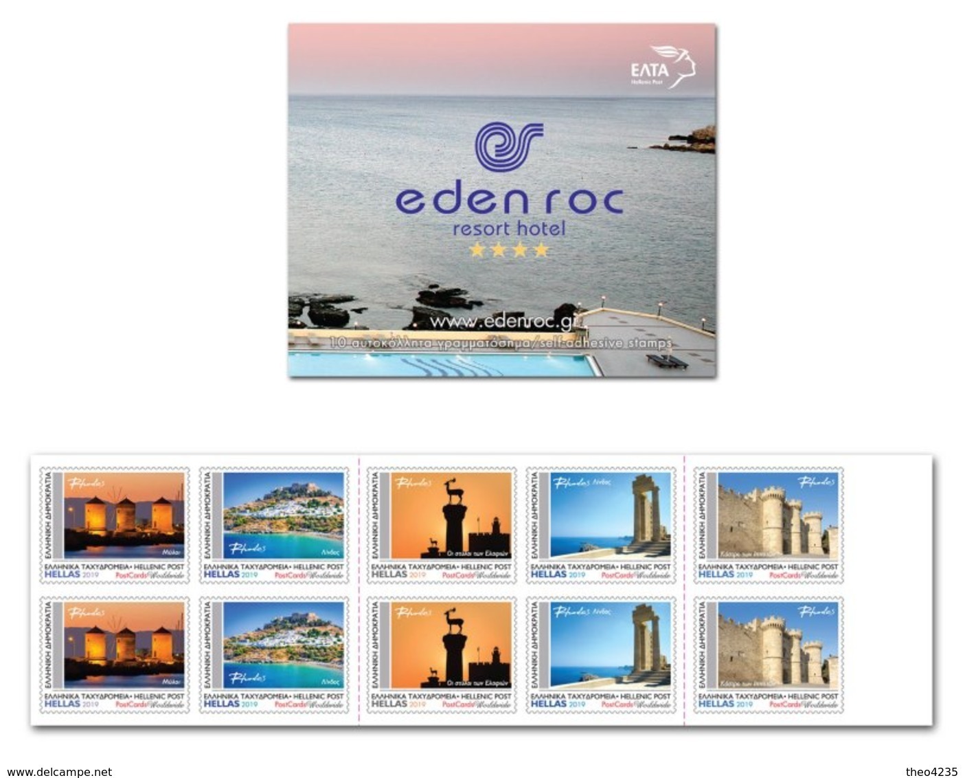 GREECE STAMPS 2019/ENDENROC-SELF ADHESIVE BOOKLET-20/6/19-MNH - Ongebruikt