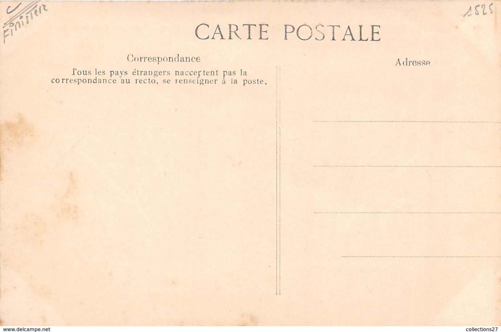 LOT DU DEPARTEMENT 29 / 180 CARTES POSTALES CPA / QUELQUES EXEMPLE