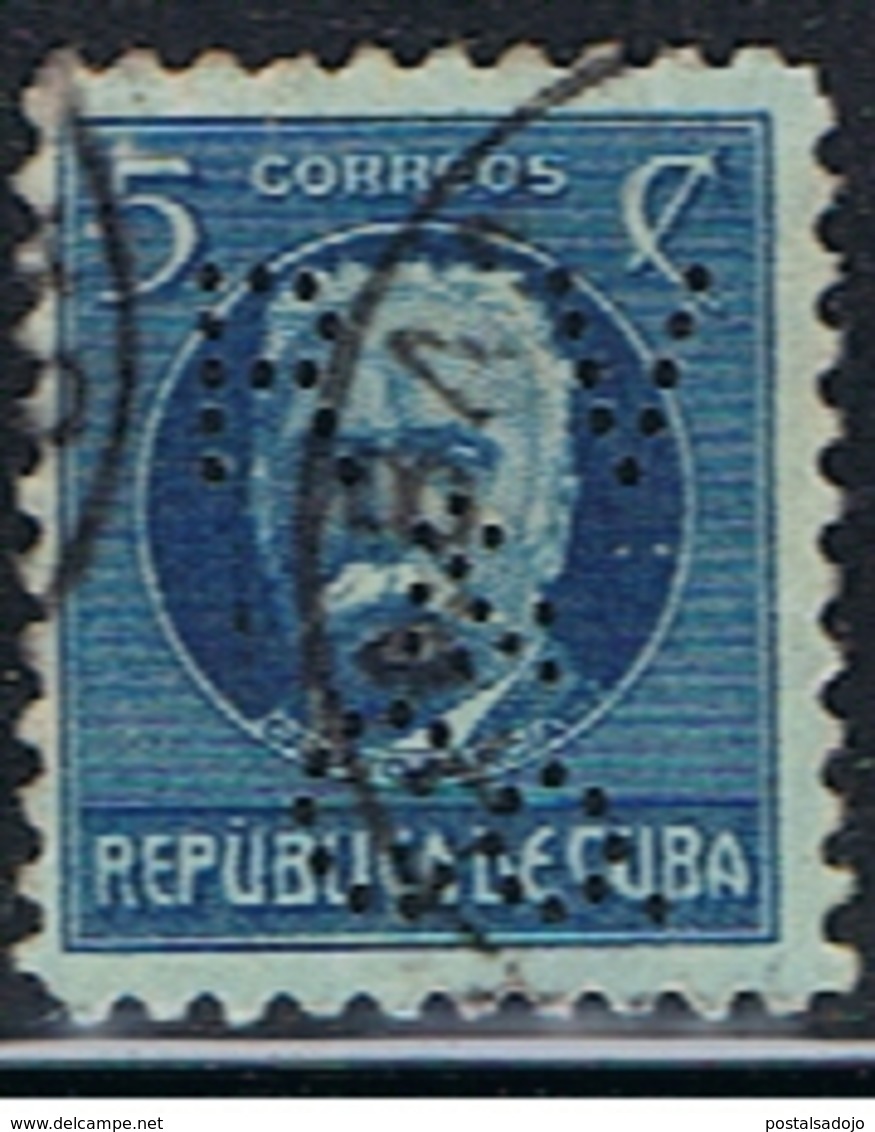 CUBA 146 // Y&T 178 // PERFORE / PERFIN // 1917 - Oblitérés