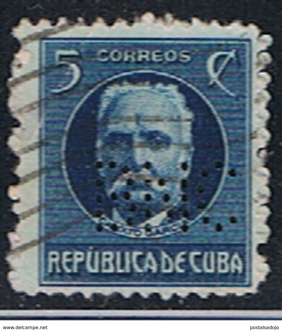 CUBA 147 // Y&T 178 // PERFORE / PERFIN // 1917 - Oblitérés