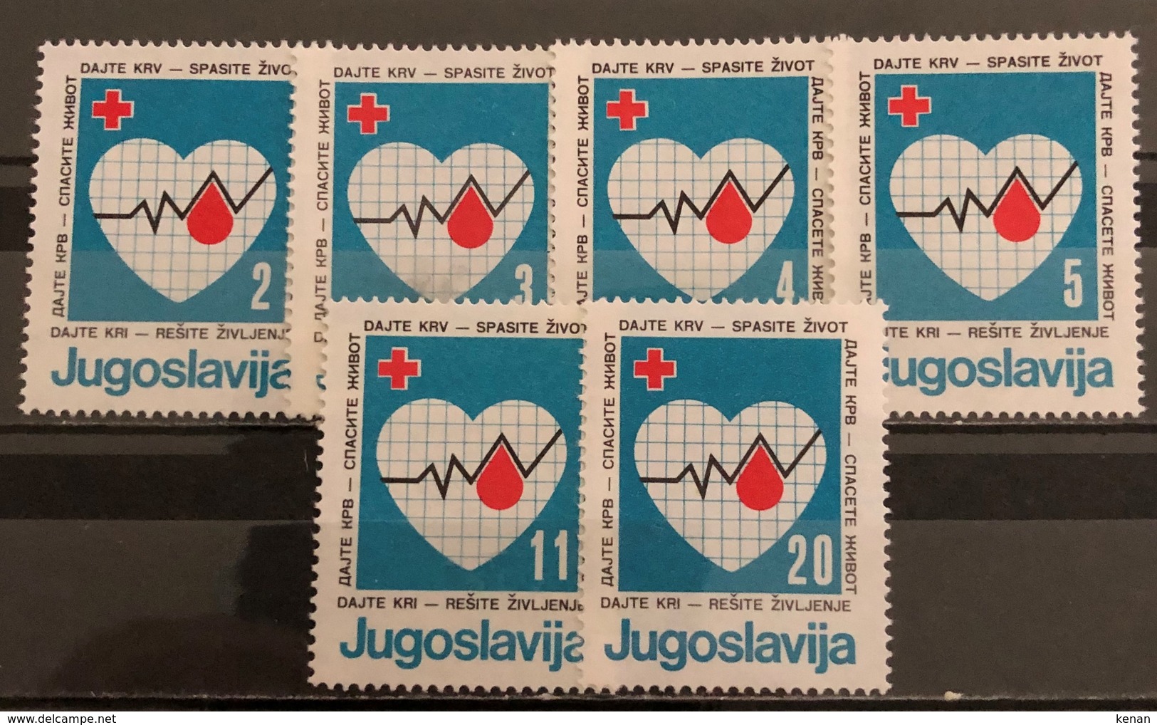 Yugoslavia, 1986, Mi: ZZ 105/10 (MNH) - Neufs