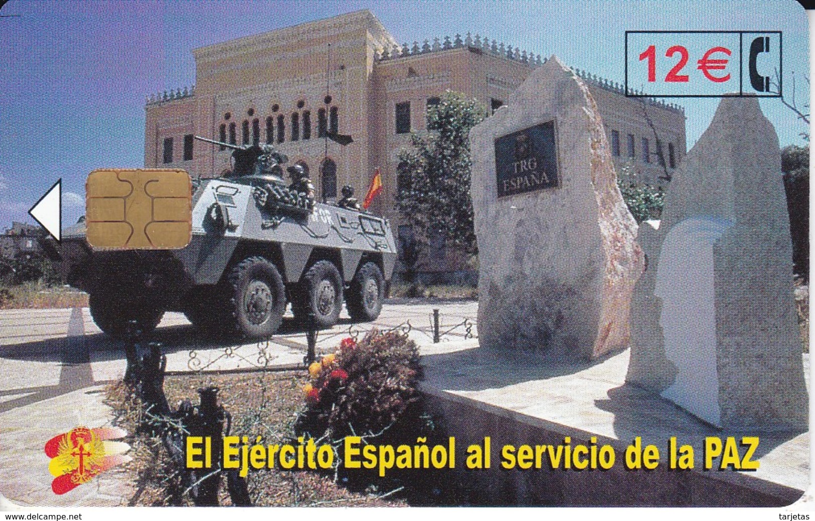 CP-260 TARJETA DE EL EJERCITO ESPAÑOL EN BOSNIA DEL 7/02 Y TIRADA 50200 - Conmemorativas Y Publicitarias