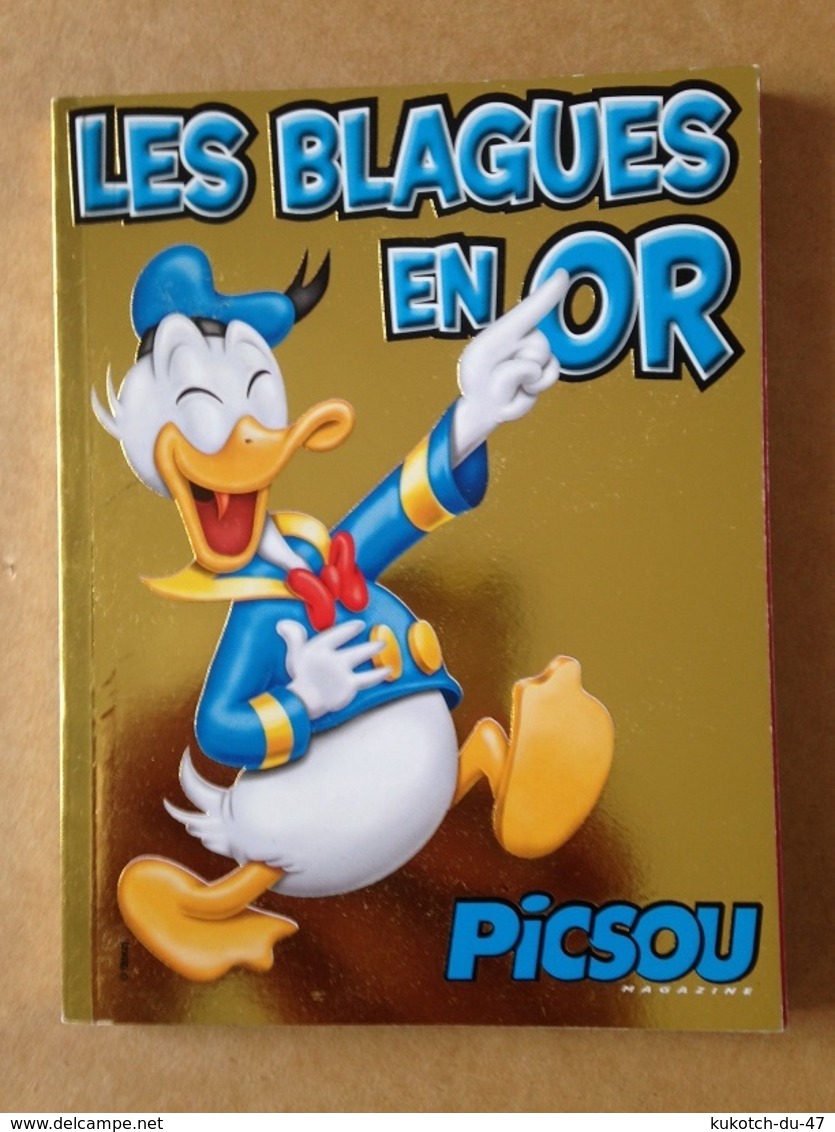 Disney - Picsou Magazine ° Année 2012 - Les Blagues En Or - Supplément Au N°480 - Picsou Magazine