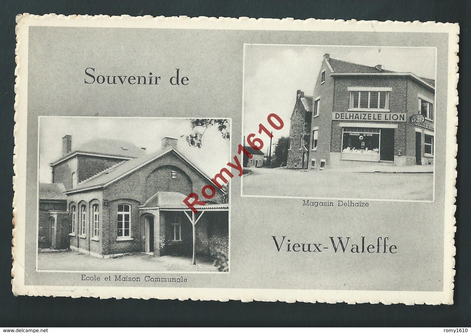 Vieux Waleffe. Ecole Et Magasin Delhaize Le Lion. - Villers-le-Bouillet