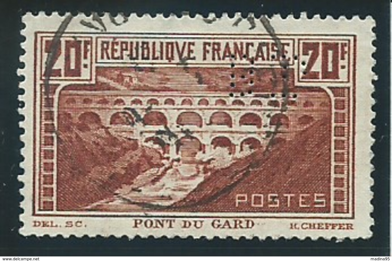 FRANCE: Obl., N° YT 262A, Chaudron, Type I, TB - Oblitérés