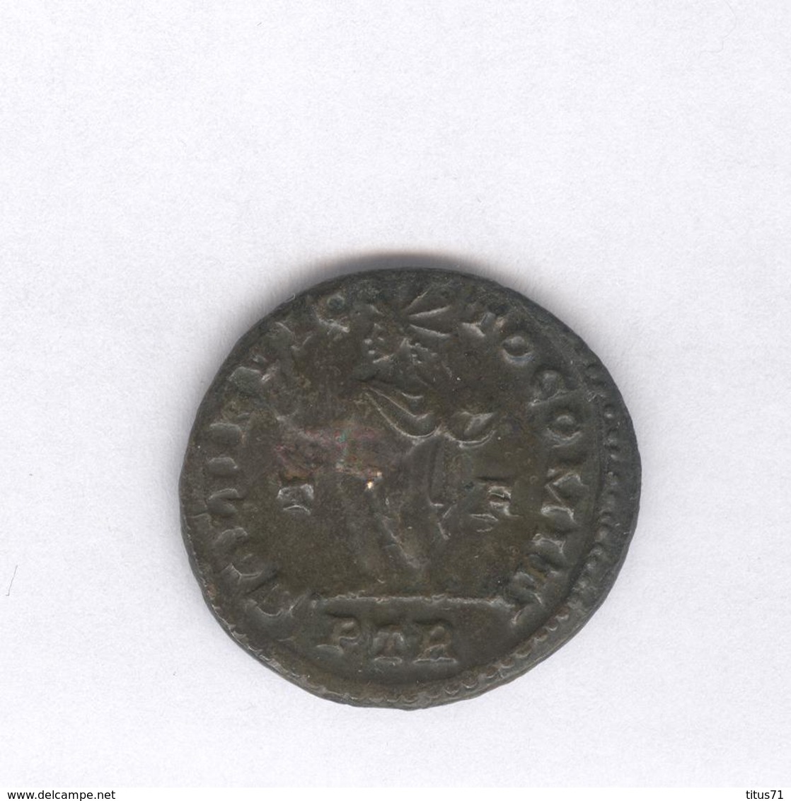 Follis Constantin - Soli Invicto Comiti - 309-310 - Monnaie Rome Antique - Lot 21 - L'Empire Chrétien (307 à 363)