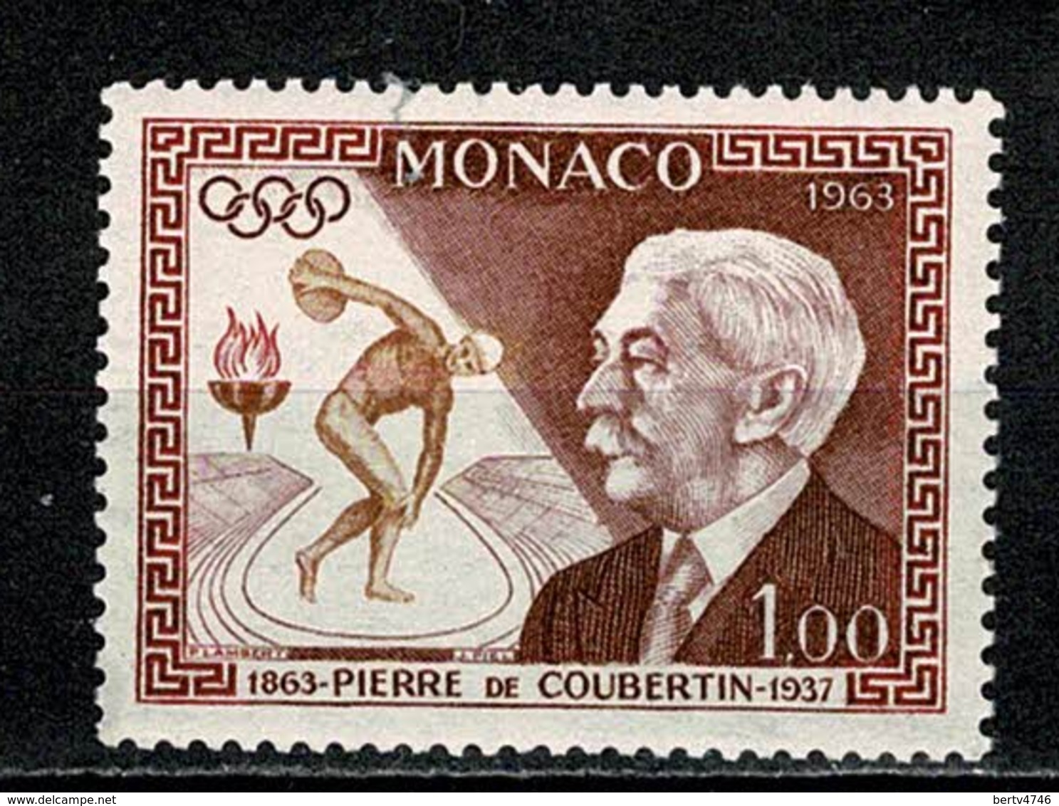 Monaco 1963 Yv. 635** MNH  Cat. Yv. € 1,00 - Neufs