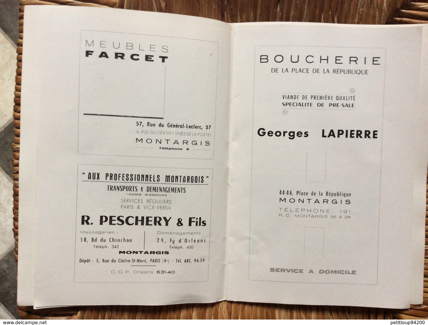 PROGRAMME  ÉCOLE D’APPLICATION DES TRANSMISSIONS  EAT  Bal Des Officiers  SAINT-GABRIEL 1960  Montargis - Other & Unclassified