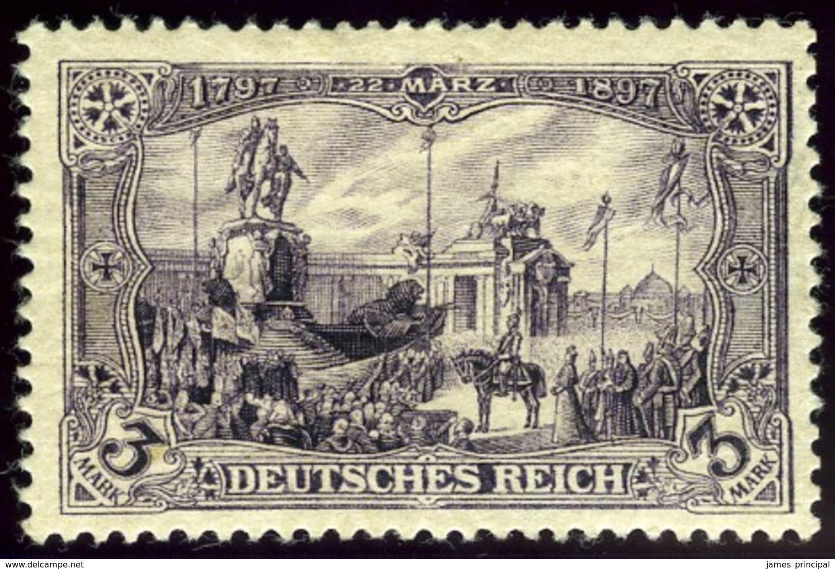 Germany. Sc #77b. Mint. F-VF. - Nuevos