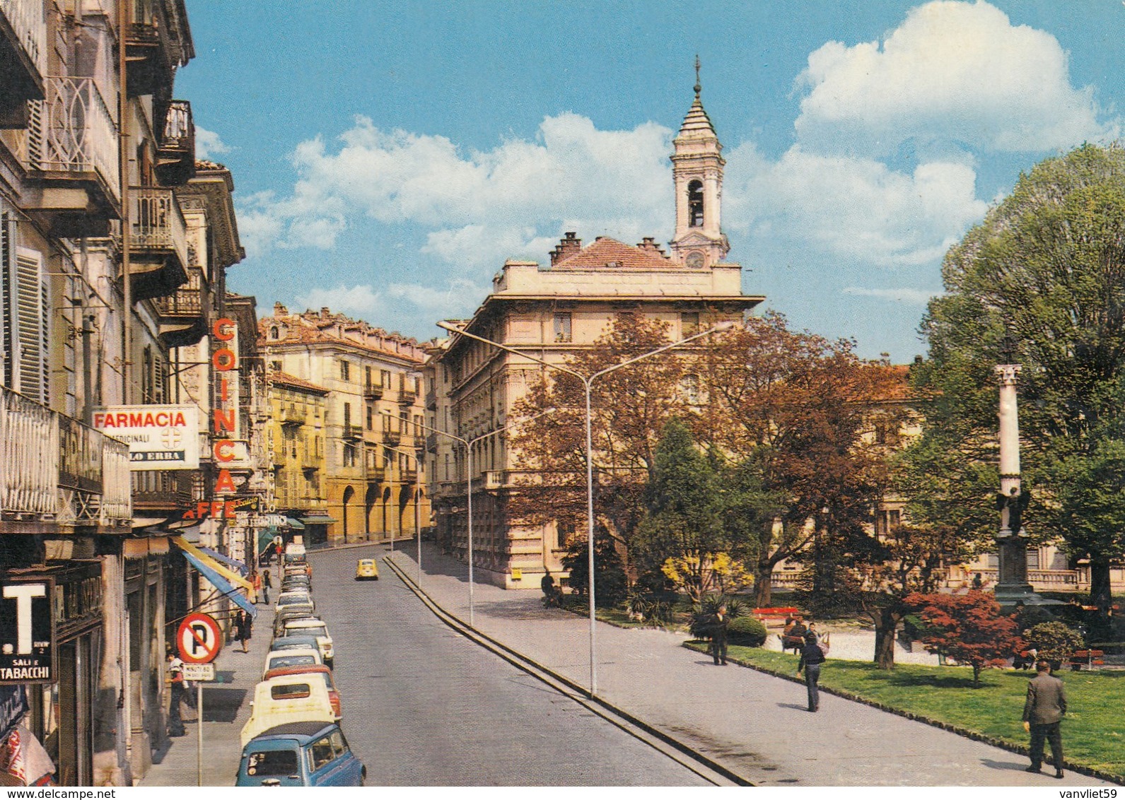 IVREA-TORINO=INSEGNA SALI E TABACCHI=-CARTOLINA VERA FOTOGRAFIA-NON VIAGGIATA - Altri & Non Classificati