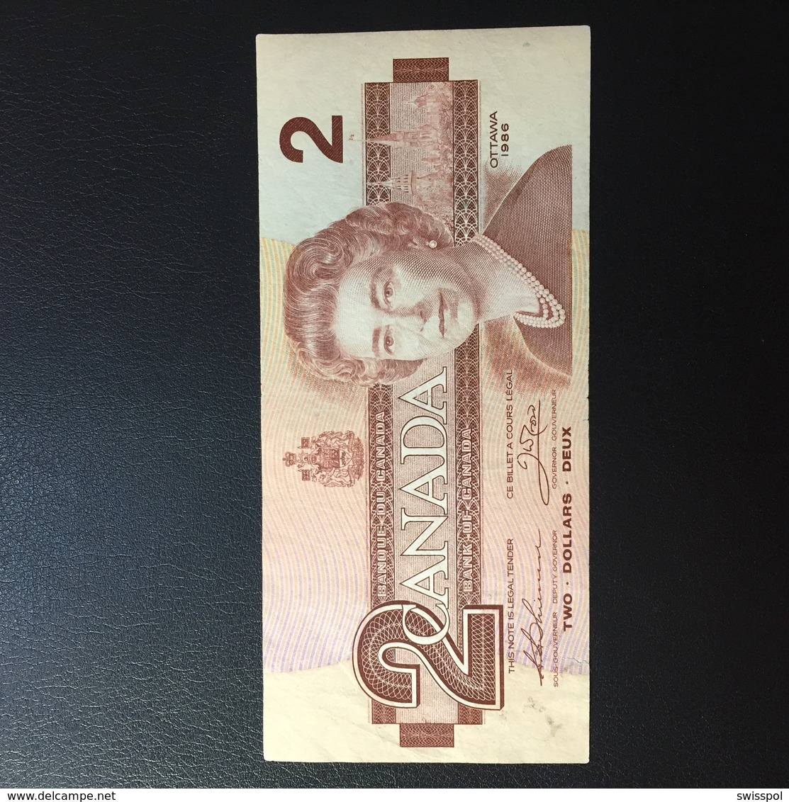 2 Dollars Kanada Banknote 1986 - Canada