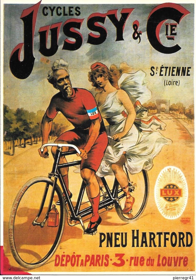 CPA-1970-REPRO-AFFICHE PUBLICITE-1908-CYCLES TAMDEN JUSSY&Cie-TBE - Publicité