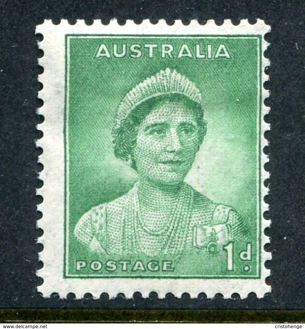 Australia 1937-49 KGVI Definitives (p.13½ X 14) - 1d Queen Elizabeth HM (SG 165) - Nuevos