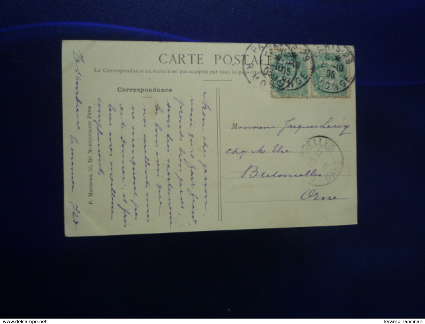 1905 PARIS  BOULEVARD PORT ROYAL LE 23° D'INFANTERIE  BON ETAT - Altri & Non Classificati