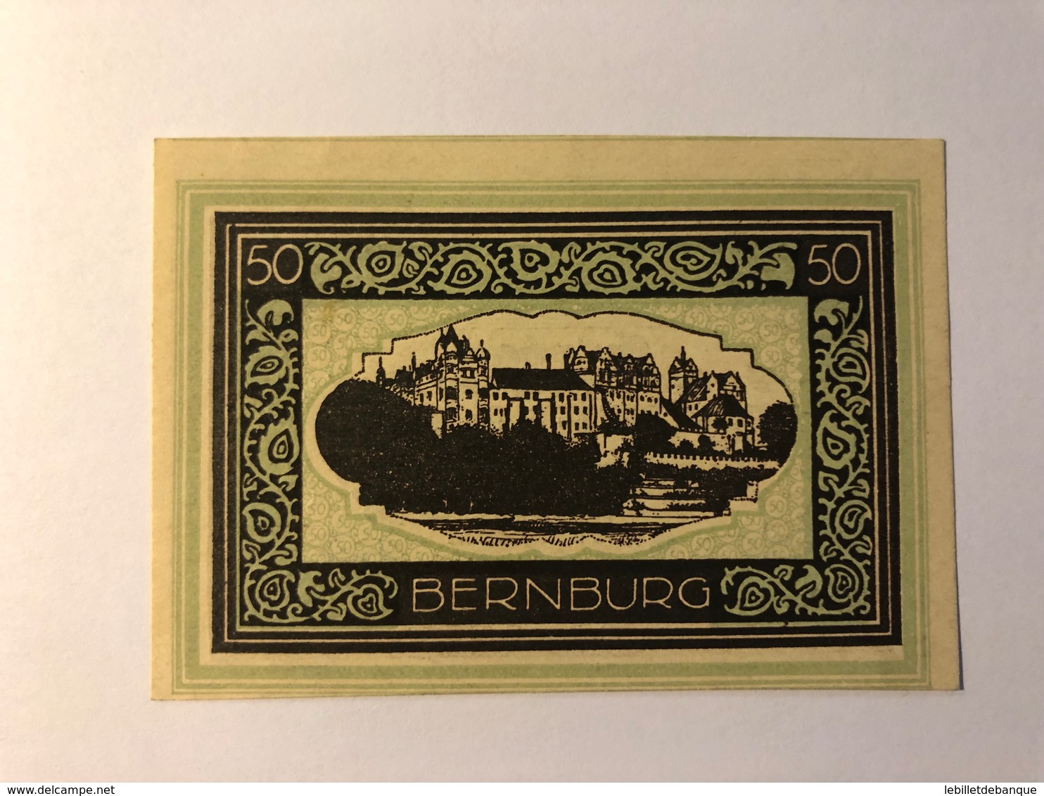 Allemagne Notgeld Bernburg 50 Pfennig - Verzamelingen