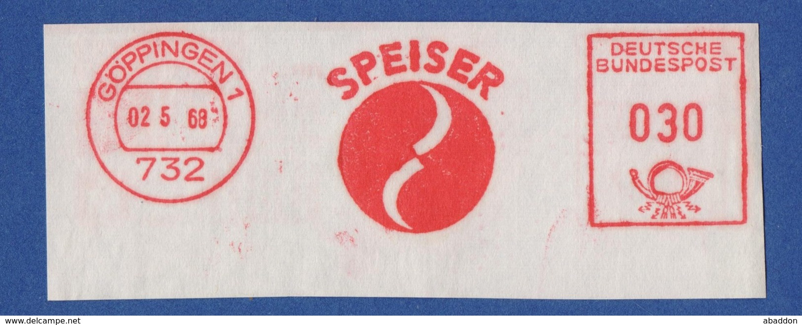 BRD AFS - GÖPPINGEN, Speiser 2.5.68 - Landwirtschaft