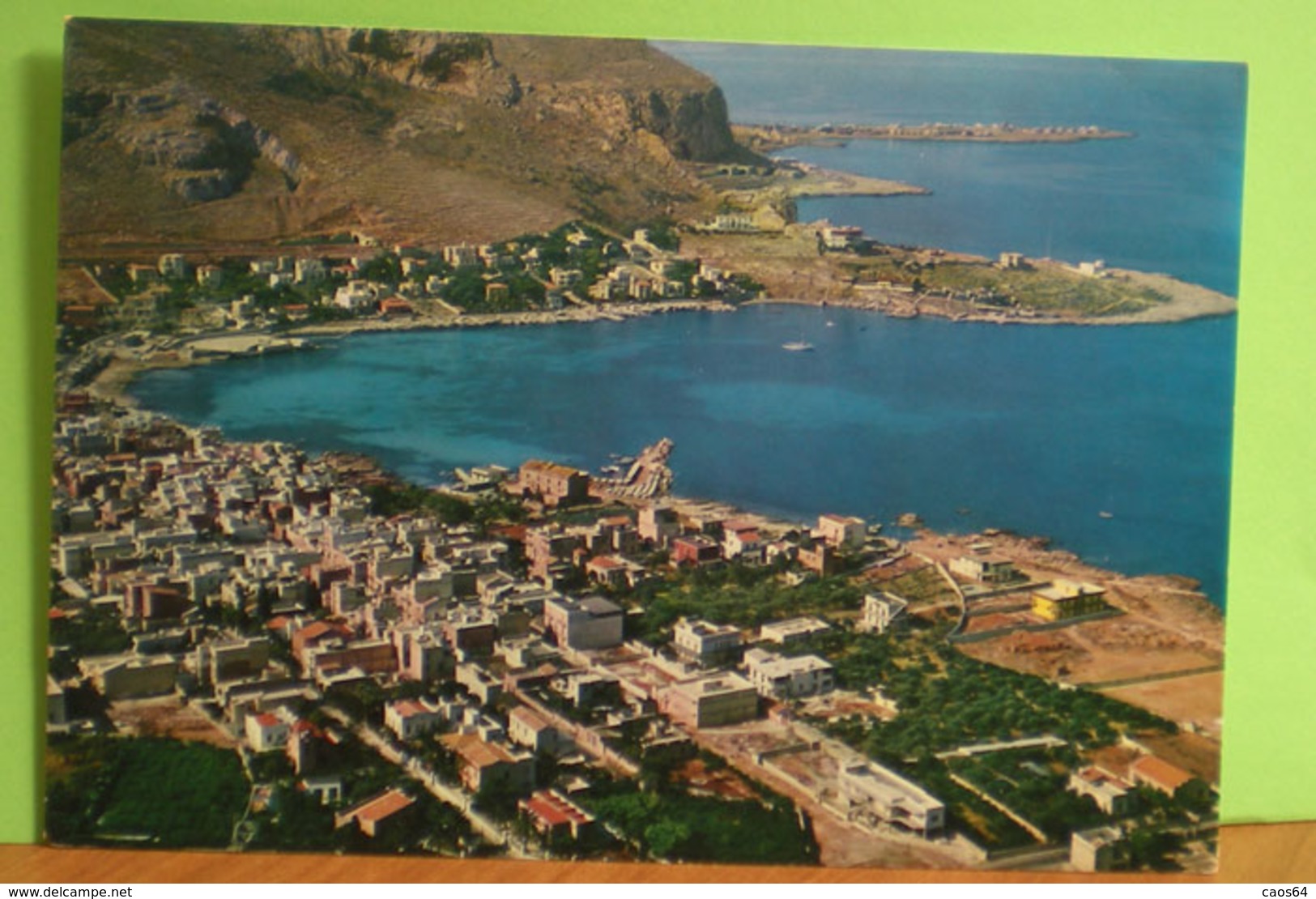 SFERRACAVALLO (Palermo) Panorama Veduta Aerea Cartolina 1972 - Autres & Non Classés