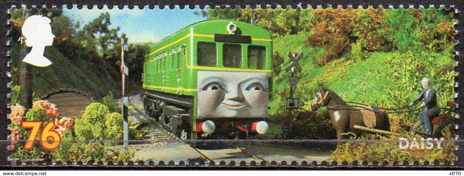 GREAT BRITAIN 2011 Thomas The Tank Engine: 76p Daisy The Diesel Railcar - Unused Stamps