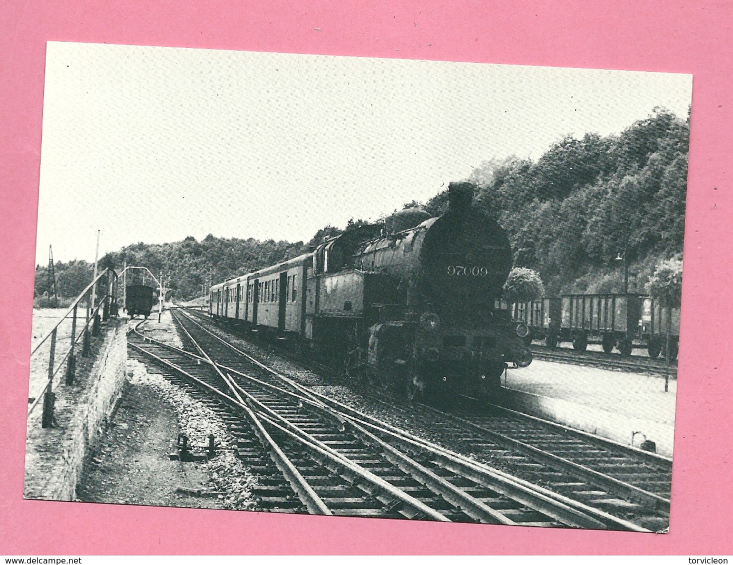 C.P. Ermeton-sur-Biert =  Train  Ligne 150  :  Locomotive TENDER Type 97 - Matériel