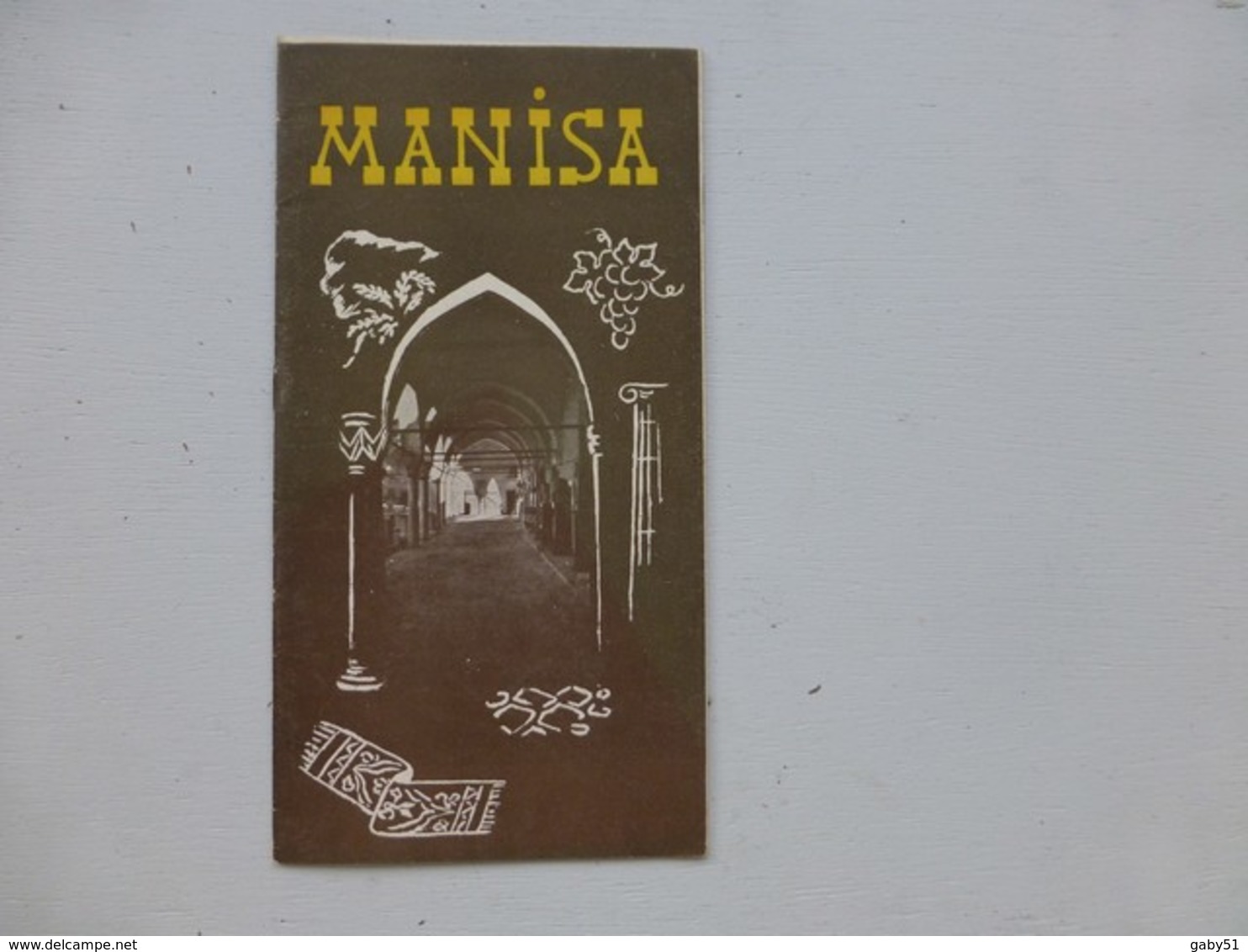 MANISA,  Brochure Illustrée Vers 1950 ; L01 - Michelin (guias)