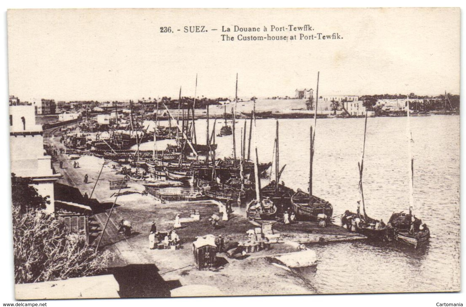 Suez - La Douane à Port-Tewffk - Autres & Non Classés