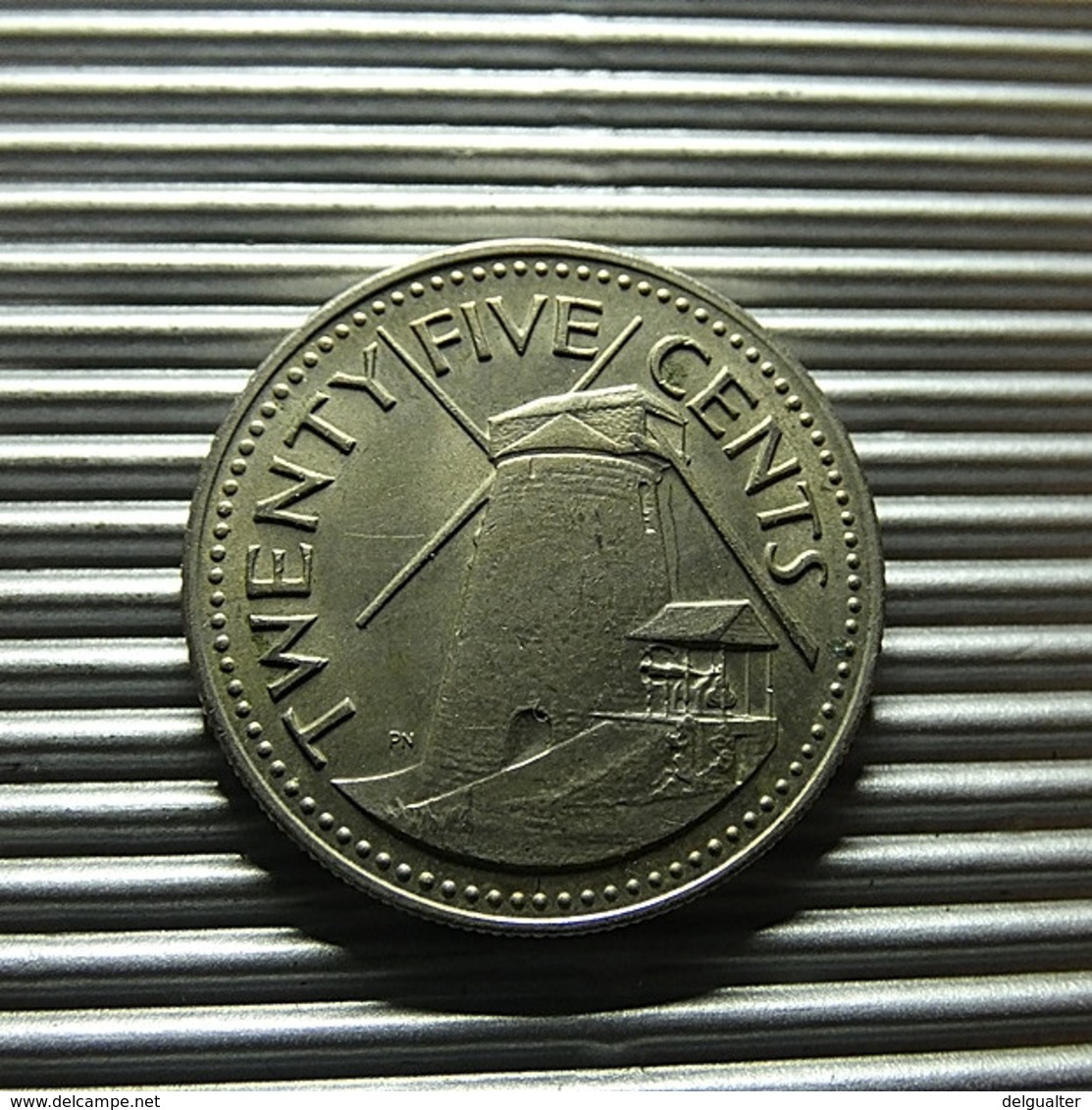 Barbados 25 Cents 1973 - Barbados