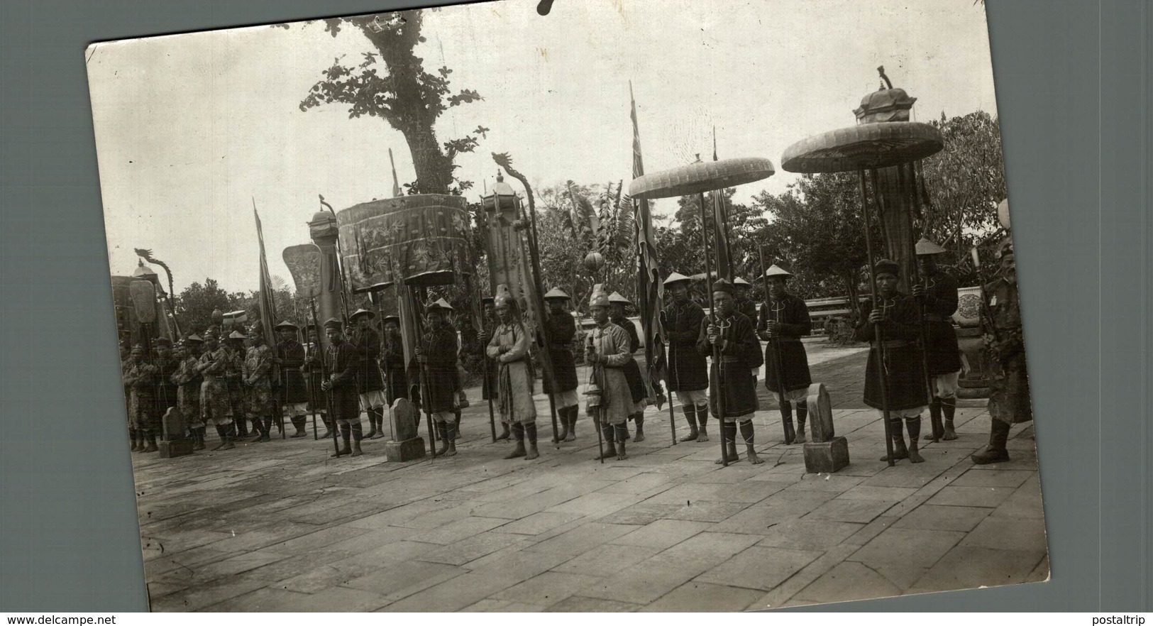 COCHIN CHINA ROYAL GUARD HIS MAJESTY KING OF ANNAN   INDO CHINE ASIA  17*12 CM Fonds Victor FORBIN 1864-1947 - Sin Clasificación