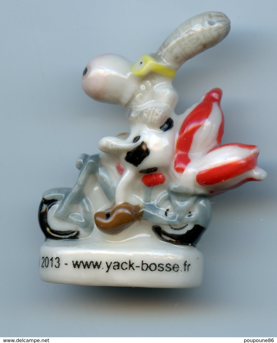 FEVE - FEVES -  "YACK BOSSE"   2013 -  VACHE SUR MOTO - Andere & Zonder Classificatie