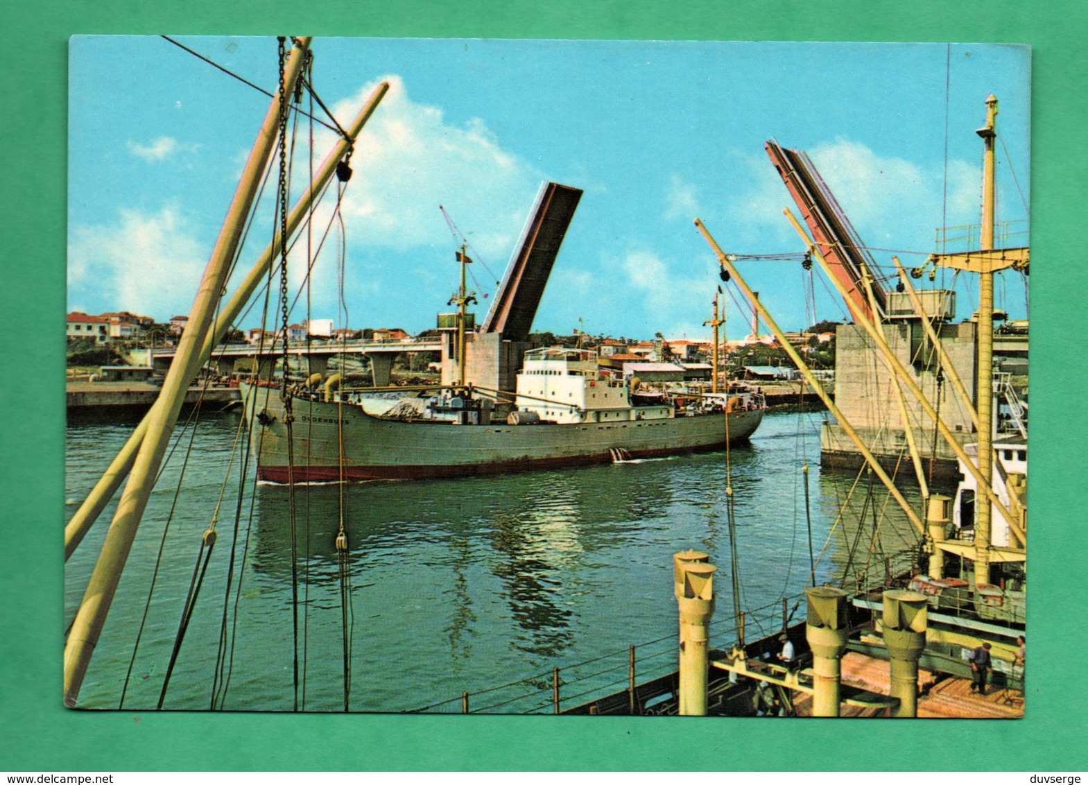 Portugal Matosinhos Cargo Ship Bateau De Commerce " Oldenburg " - Commerce