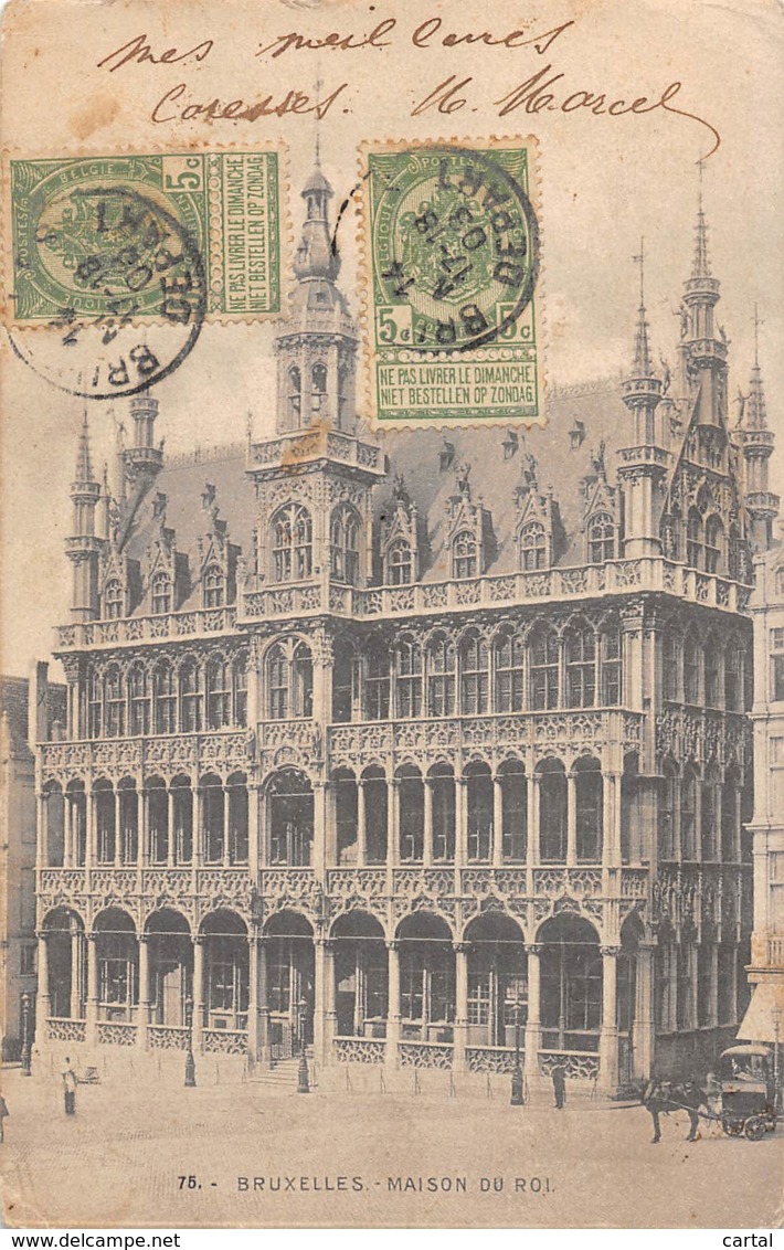 BRUXELLES - Maison Du Roi - Monuments, édifices