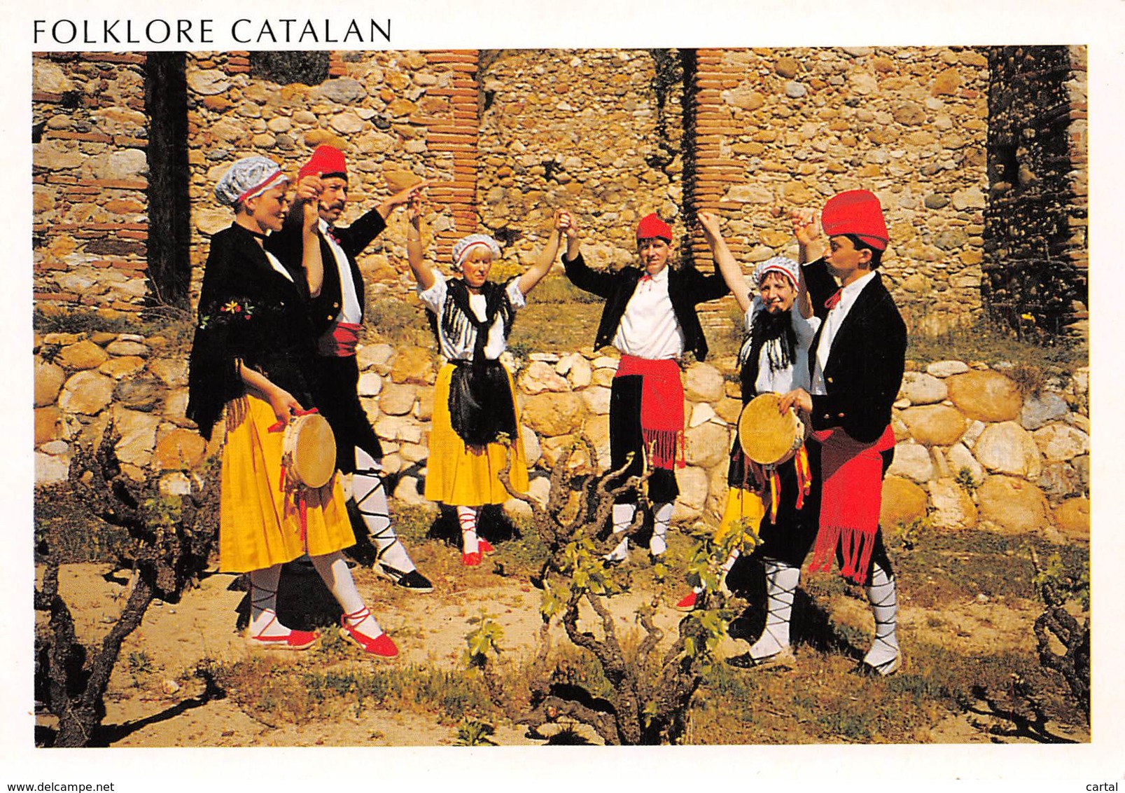 CPM - Folklore CATALAN - Danseurs Catalans - Danses