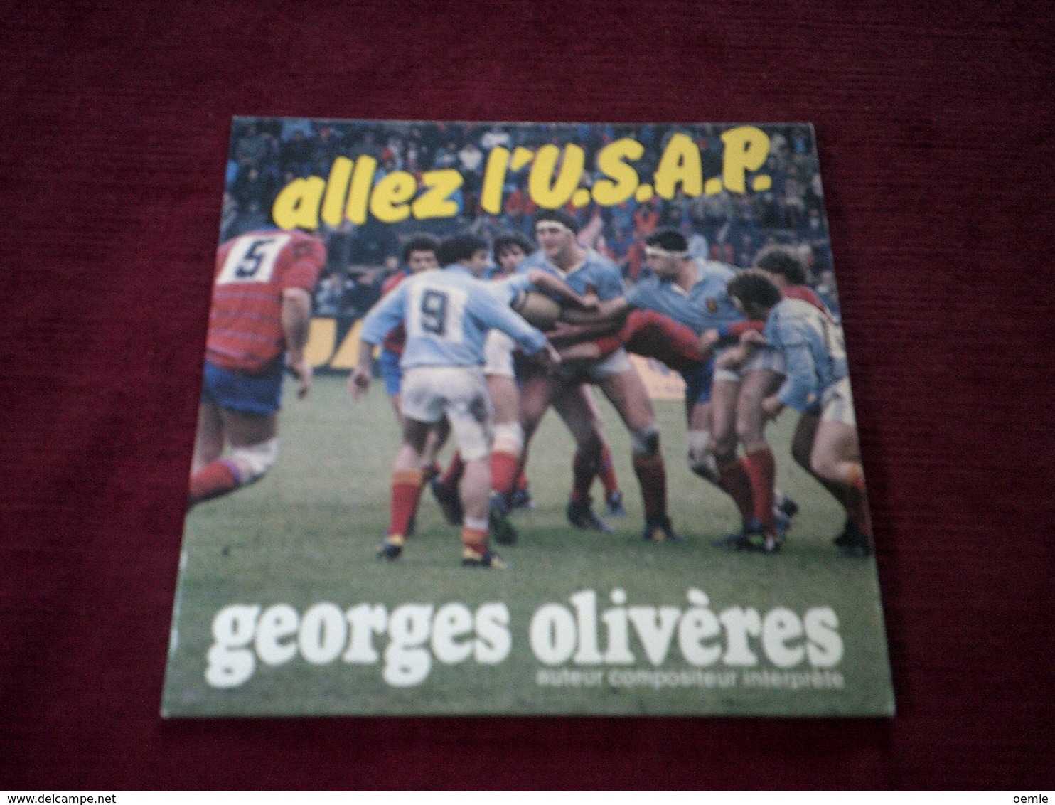 ALLEZ  L' USAP   PAR  GEORGES  OLIVERES - Rugby