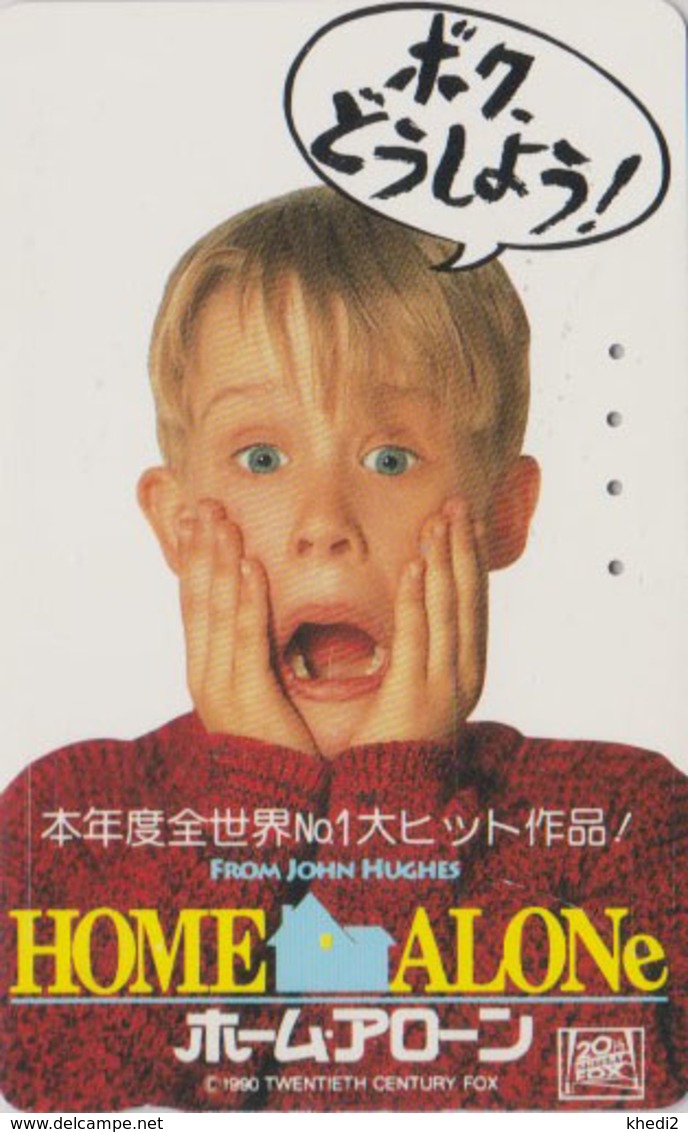 Télécarte Japon / 110-011 - CINEMA Film - HOME ALONE - Movie Japan Phonecard - KINO Telefonkarte -  11325 - Cinéma