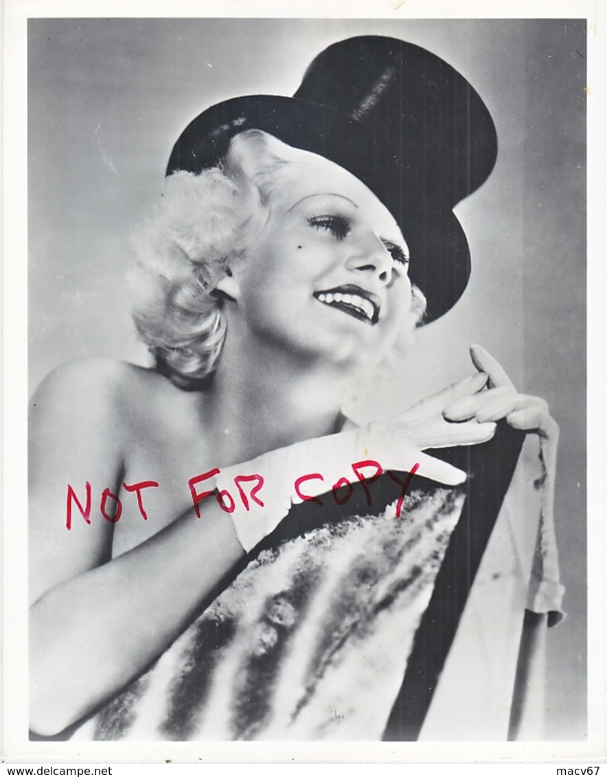 JEAN  HARLOW    SILVER SCREEN  STAR  Unsigned  STUDIO  PHOTO - Other & Unclassified